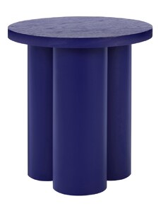 noo.ma Modrá dřevěná stolička Oly 42,5 cm