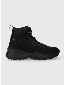 Sneakers boty Tommy Hilfiger OUTDOOR SNK BOOT LTH CORDURA černá barva, FM0FM04838