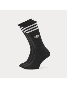 Adidas Ponožky 3-Pack Solid Socks High Crew ženy Doplňky Ponožky IL5015