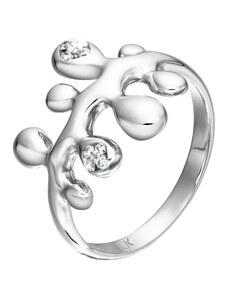Zlatý prsten s diamanty ZPOM081B-49-1002