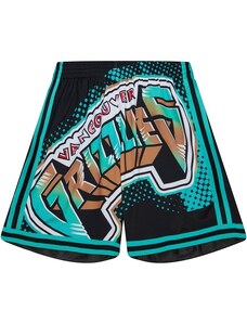 Mitchell & Ness Vancouver Grizzlies Big Face 7.0 Shorts / Černá, Zelená / XL