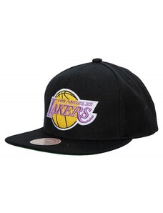 Mitchell & Ness Los Angeles Lakers Top Sport HWC Snapback / Černá, Žlutá