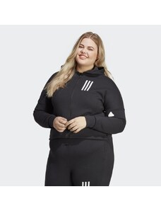 Adidas Mikina Mission Victory Slim Fit Full-Zip (plus size)