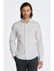 KOŠILE GANT SLIM FORMAL PINSTRIPE SHIRT bílá S