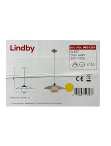 Lindby Lindby - Lustr na lanku DOLORES 1xE27/60W/230V LW0067