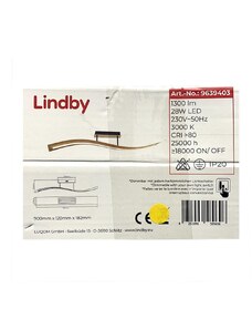 Lindby Lindby - LED Stmívatelný přisazený lustr LARISA LED/28W/230V LW0064