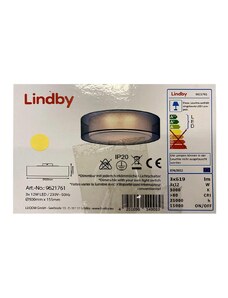 Lindby Lindby - LED Stmívatelné stropní svítidlo AMON 3xLED/12W/230V LW0018