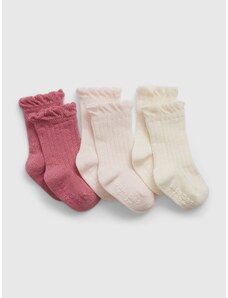 GAP Baby ponožky, 3 páry - Holky