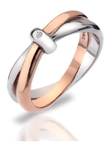 Stříbrný prsten Hot Diamonds Eternity Vermeil DR112-50