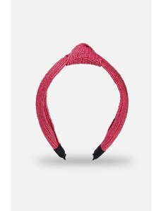 Dagi Women's Pink Wicker Crown Knot