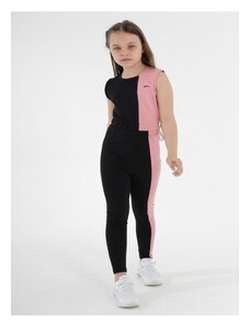 Slazenger Dimas Girls Tracksuit Suit Black