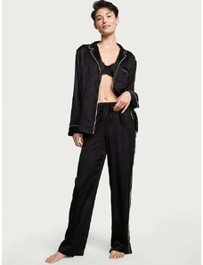 Victoria's Secret saténová pyžamová souprava Long Pajama Set