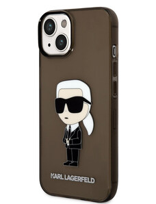 Apple iPhone 14 Plus Karl Lagerfeld IML Ikonik NFT pouzdro černá