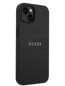 Apple iPhone 14 Plus Guess PU Leather Saffiano pouzdro černá