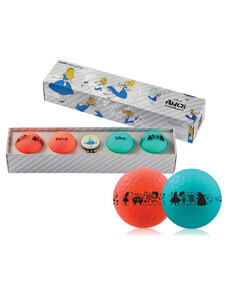 VOLVIK ball Vivid Disney Alice 4 balls + ball marker