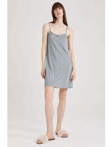 DEFACTO Regular Fit Strappy Knitted Dress