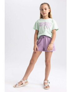 DEFACTO Girl' Sweatshirt Fabric Shorts