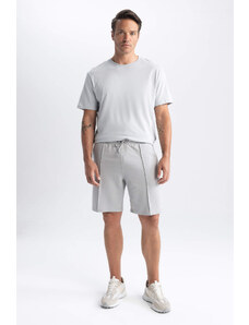 DEFACTO Slim Fit Sweatshirt Fabric Shorts