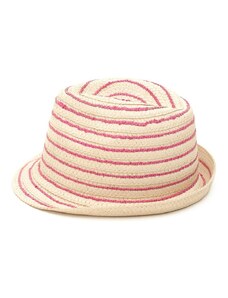 Art of Polo Soft trilby klobouk s růžovými proužky