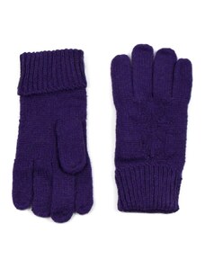 Art of Polo Vlněné rukavice s hvězdou purpurové