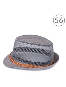 Art of Polo Trilby průhledný klobouk v šedé barvě