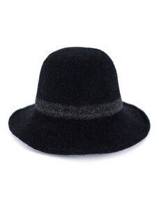 Art of Polo Vlněný klobouk s pruhem černý