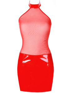 Šaty V-9119 červené - Axami