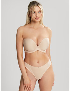 Vyztužená podprsenka Cleo Faith Moulded Strapless latte 10660