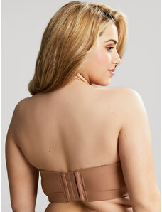 Podprsenka balkonetka Sculptresse Dana Balconnet Strapless caramel 9670