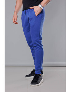 J.STYLE Modré pánské teplákové kalhoty (68XW01-15)