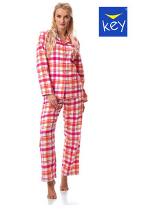 Key Dámské pyžamo LNS 437 B23 2XL-4XL