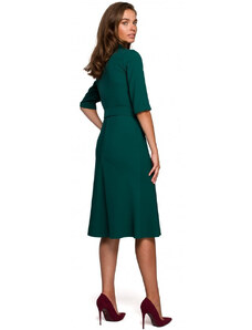 Dámské šaty model 18465324 tmavě zelená - STYLOVE