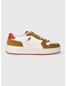 Sneakers boty Levi's GLIDE žlutá barva, 235200.51