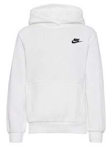Nike Sportswear Mikina 'Club Fleece' černá / bílá