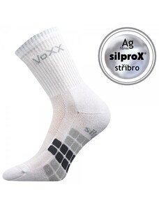 RAPTOR sportovní antibakteriální ponožky se stříbrem Voxx bílá 39-42