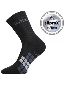 RAPTOR sportovní antibakteriální ponožky se stříbrem Voxx černá 39-42