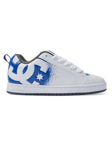 Dc shoes pánské boty Court Graffik White/Blue/Grey | Bílá