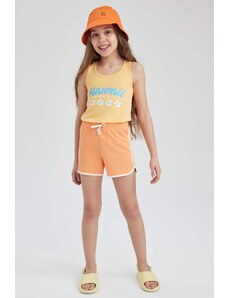 DEFACTO Girl Sweatshirt Fabric Shorts