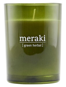 Sójová vonná svíčka Meraki Green Herbal