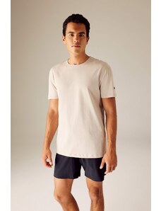 DeFactoFit Standard Fit Printed 100% Cotton T-Shirt