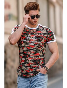 Madmext Camouflage Men's T-Shirt-2 4618