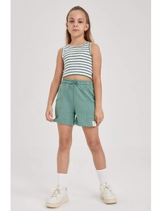 DEFACTO Girl Sweatshirt Fabric Shorts