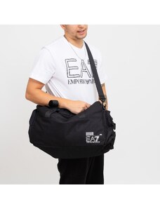 EA7 Emporio Armani GYM BAG BLACK/WHITE LOGO