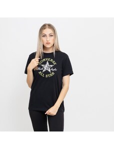 Converse oversized floral graphic crew t-shirt NIGHT FLAMINGO