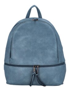 Urban Style Trendový dámský koženkový batůžek Alako, světle modrá