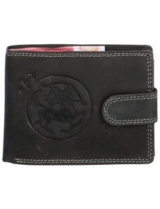 DELAMI Luxusní pánská kožená peněženka Evereno, střelec