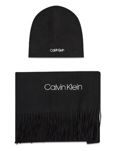 Sada čepice a šál Calvin Klein