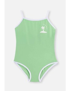 Dagi Green Piping Swimsuit