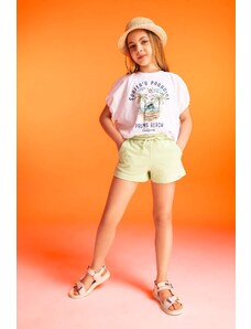 DEFACTO Girl Combed Cotton Shorts