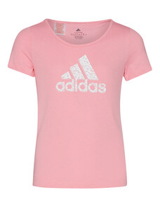 Adidas dětské triko - růžové Barva: Růžová, Velikost: 128
